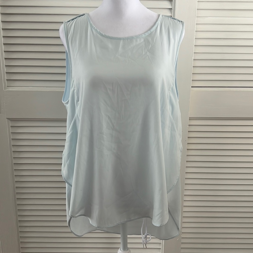 Calvin Klein light blue tank, size large